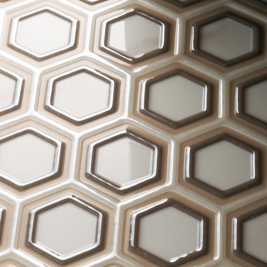 Плитка декор Kerama Marazzi Гран Пале белая 400х250х8 мм