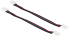 Коннекторы для RGB светодиодной ленты 5050 12-24 В 10 мм IP20 2 клипсы с проводами, контакты по центру