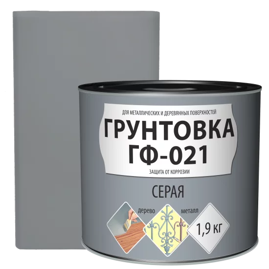 Грунтовка для сухих помещений Empils ГФ-021 серая 1.9 кг