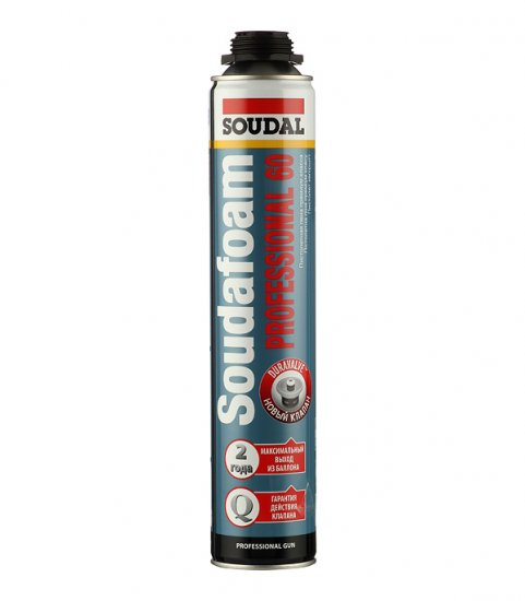 Пена монтажная профессиональная Soudal Professional 60 летняя 750 мл