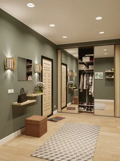 Плечики для легкой одежды 42 см пластик цвет чёрный