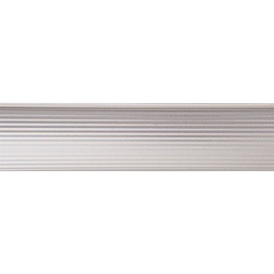 Плинтус для столешницы 3.05 м алюминий цвет серый