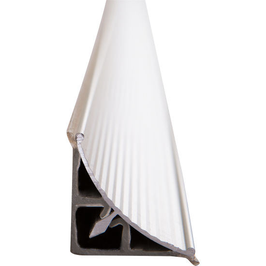 Плинтус для столешницы 3.05 м алюминий цвет серый