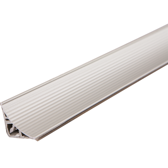 Плинтус для столешницы 3.05 м алюминий цвет серый