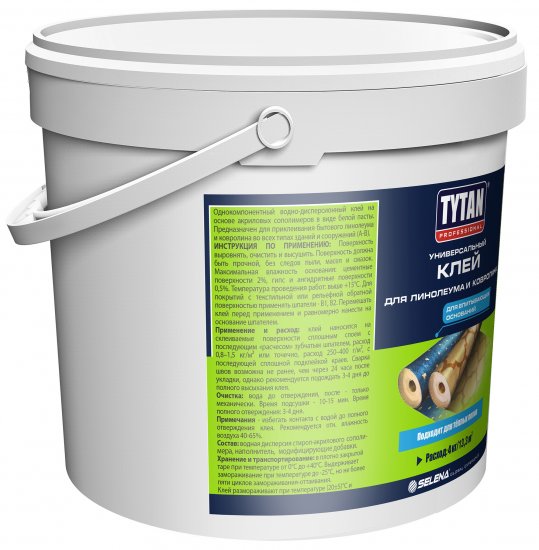 Клей универсальный для линолеума и ковролина Tytan 4 кг