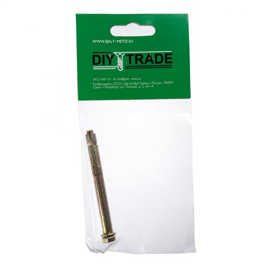 Анкерный болт для бетона 8х80 мм (1 шт.)