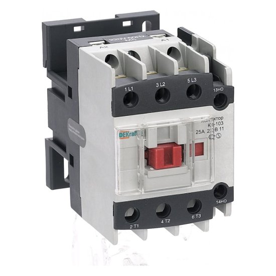 Контактор DEKraft КМ-103 25А 220В АС3