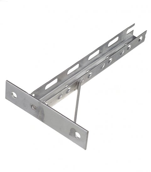 Кронштейн П-образный консольный 300х180 мм правый