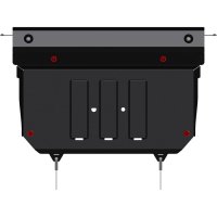 Защита картера двигателя и кпп сталь 2 мм для MAZDA 3-2019 / 2020 / 2021 / 2022-/ MAZDA CX-30-2021 / 2022 sheriff 4319