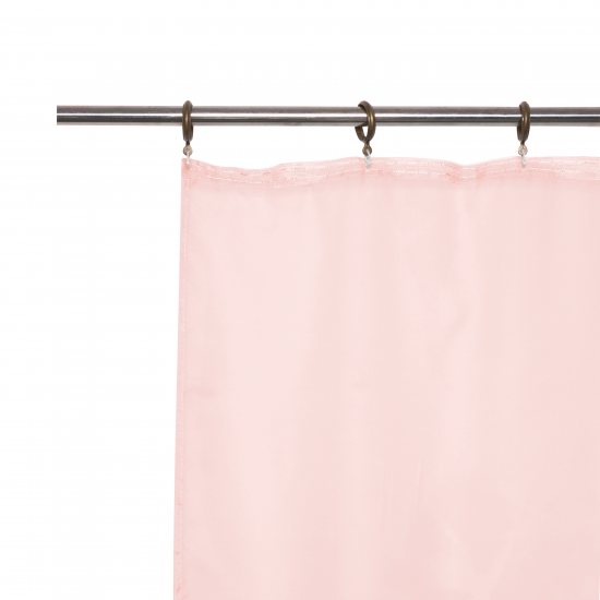 Тюль на ленте Inspire Polyone Kiss 300x280 см цвет розовый