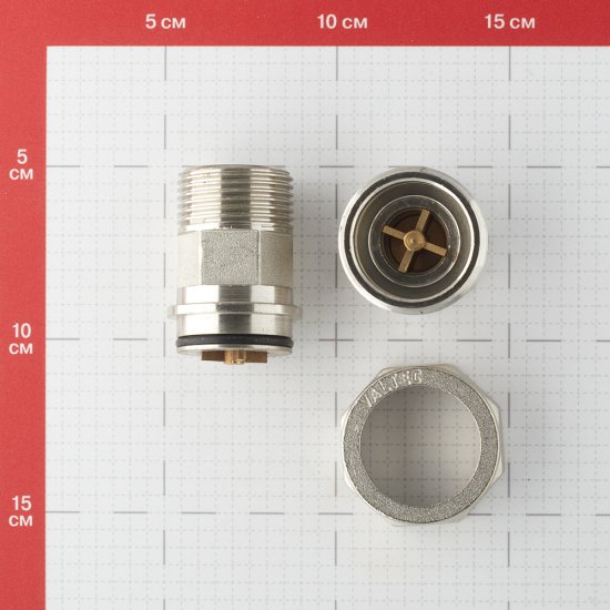 Сгон отсекающий разъемный для расширительного бака Valtec 1 ВР(г) х 1 НР(ш) (VT.538.N.06)