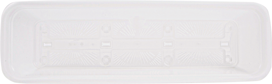 Ящик цветочный для орхидей Idea 60x18.5x15 см v16.5 л пластик прозрачный