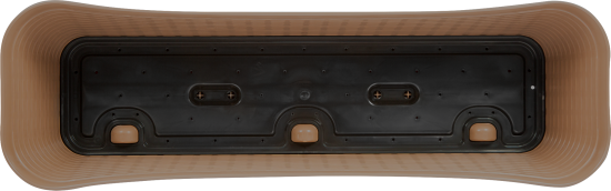 Ящик балконный Idea Ротанг 60x18x16 см v16.5 л пластик бежевый