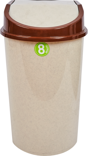 Бак для мусора Idea 8 л цвет в ассортименте