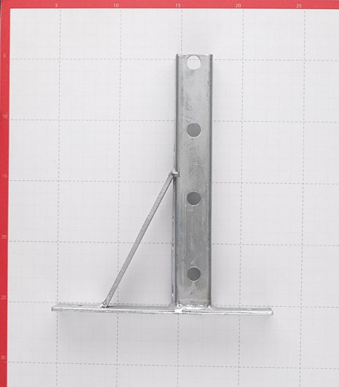 Кронштейн П-образный консольный 200х180 мм правый