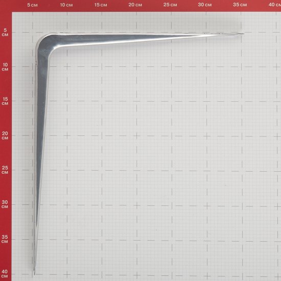 Консоль 300x350 мм хромированная