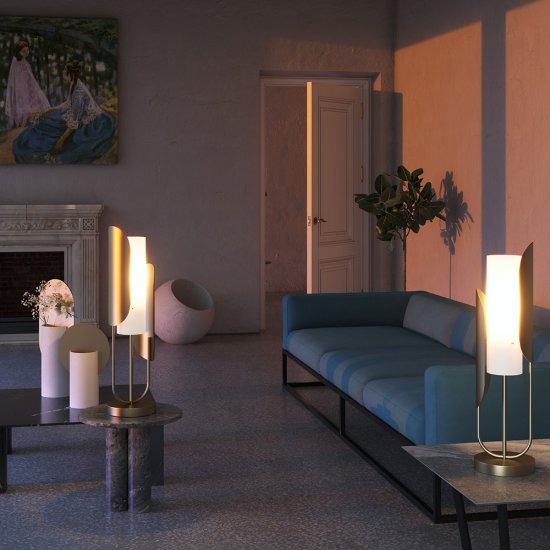 Лампа настольная E14 40 Вт Maytoni Сipresso (Z014TL-01G)