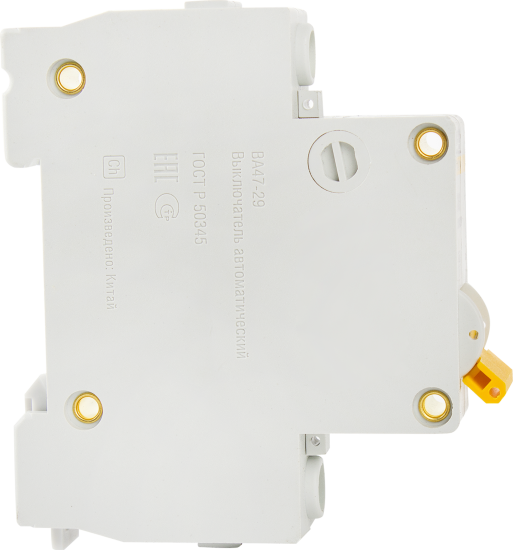 Автоматический выключатель IEK Home ВА47-29 1P C63 А 4.5 кА