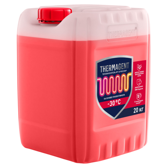 Теплоноситель Thermagent 910236 -30°C 20 кг этиленгликоль