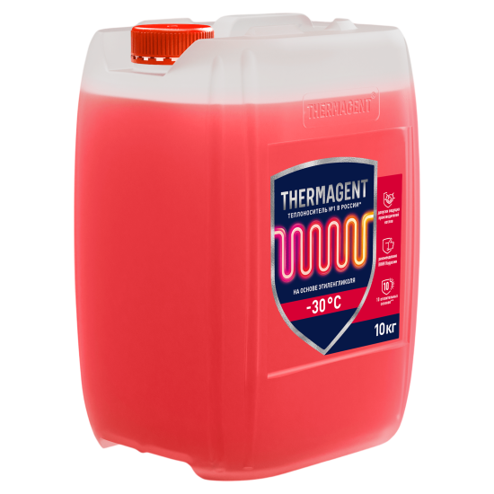 Теплоноситель Thermagent 910265 -30°C 10 кг этиленгликоль