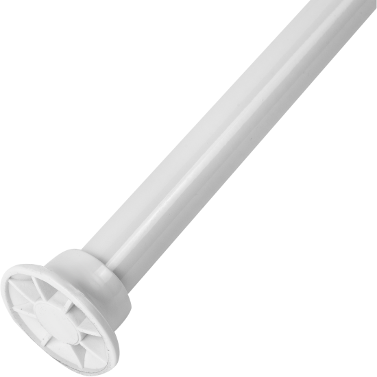 Карниз для ванной Extensible телескопический 120-220 см цвет белый