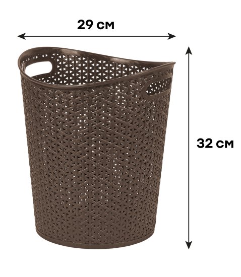 Корзина для бумаг Svip Soul 13 л венге