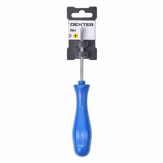 Отвёртка крестовая Dexter Basic РН 1x80 мм