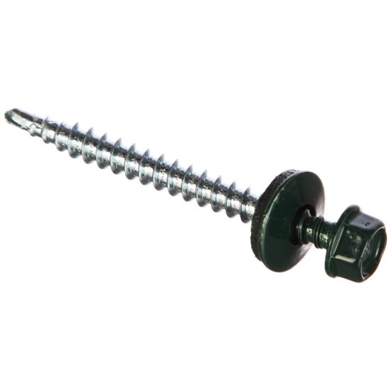 Кровельный саморез Госкреп 4.8х51 RAL6005 зеленый мох (40 шт.)