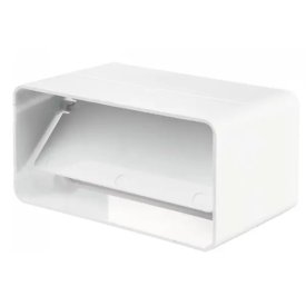 Соединитель для плоских воздуховодов с обратным клапаном Equation 55x110 мм пластик