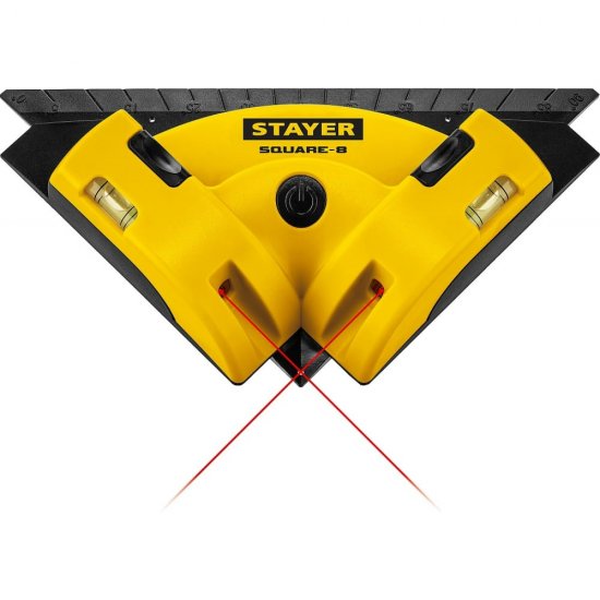 Лазерный угольник для кафеля STAYER SQUARE-8