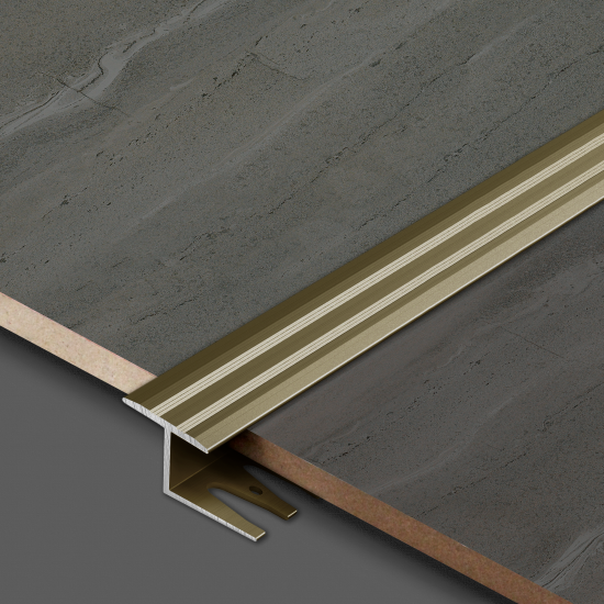 Уголок гибкий Alprofi 15x250 см цвет бронза