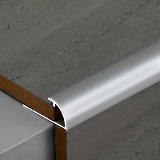 Уголок наружный Alprofi 0.9x270 см цвет серебро