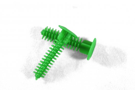 Крепление для ПВХ плинтуса дюбель-гвоздь 40 шт. в упаковке