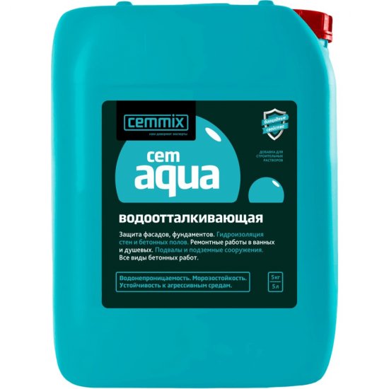 Водоотталкивающая добавка CEMMIX CemAqua