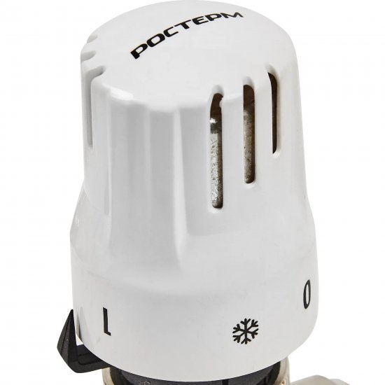 Термостатический комплект для радиатора прямой Ростерм 3/4