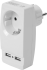 Разветвитель Эра SP-1e 1 розетка с заземлением 16 А 2 USB 2.1 А цвет белый