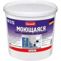 Моющаяся морозостойкая краска Pufas Decoself