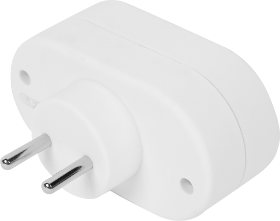 Разветвитель Старт SA1/2-L 2 розетки без заземления 10 А цвет белый