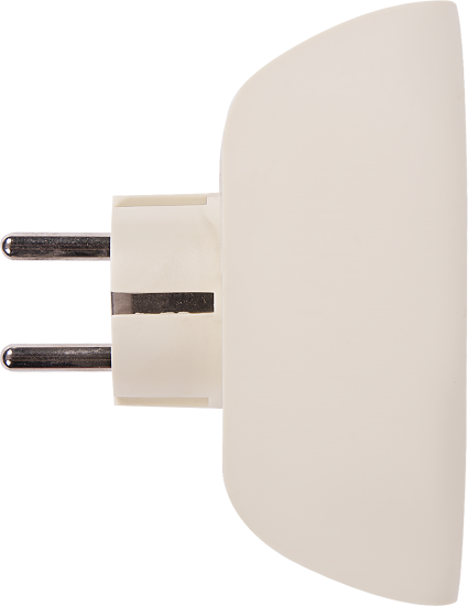 Разветвитель Эра SP-2e-I 2 розетки с заземлением 16 А цвет бежевый