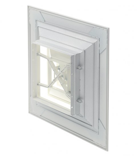 Диффузор потолочный квадратный Era Pro ДП4 300х300 мм