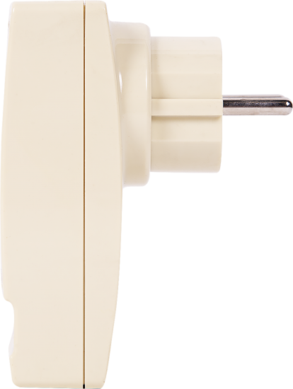 Разветвитель Эра SP-1e 1 розетка с заземлением 16 А 2 USB 2.1 А цвет бежевый