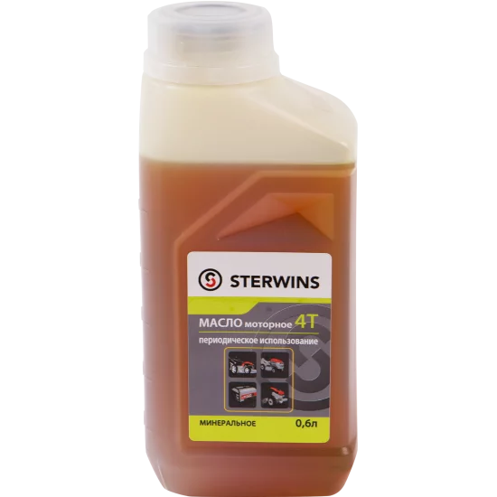 Масло моторное 4Т Sterwins SAE-30 минеральное 0.6 л