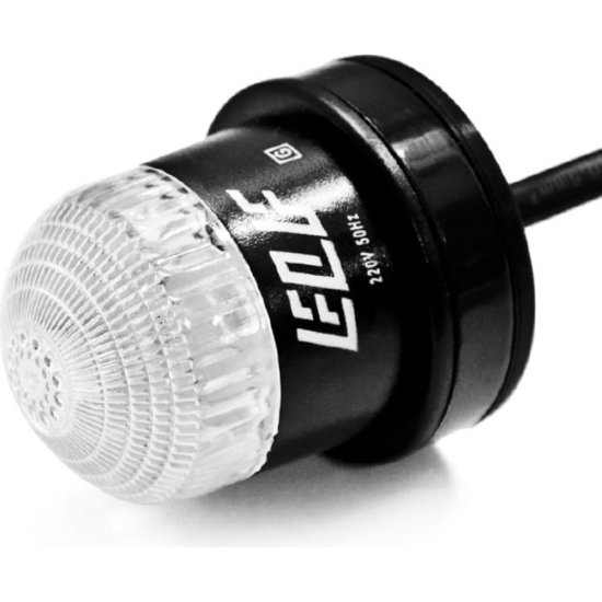 Стробоскопическая диодная лампа ELF 7led, 220в, синяя