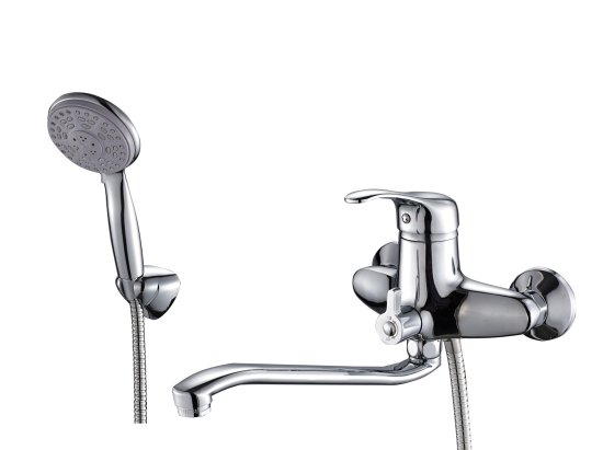 Смеситель для ванны Ales универсальный однорычажный