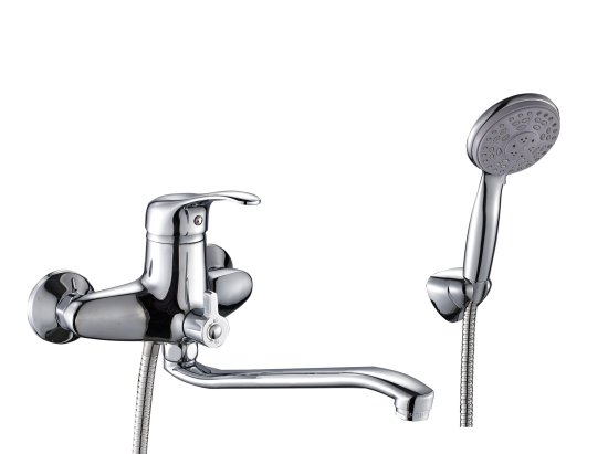 Смеситель для ванны Ales универсальный однорычажный