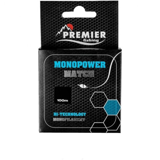 Леска Premier fishing monopower match (pr-mm-b-028-100)