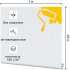 Стеклообои Inspire Средняя рогожка 1x25м 120г/м White 1