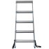 Стремянка алюминиевая двухсторонняя Ladderbel STR2-AL-5 5 ступеней, максимальная нагрузка 150 кг