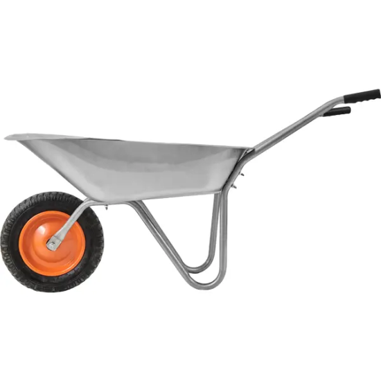 Тачка садовая одноколесная 90 кг/65 л