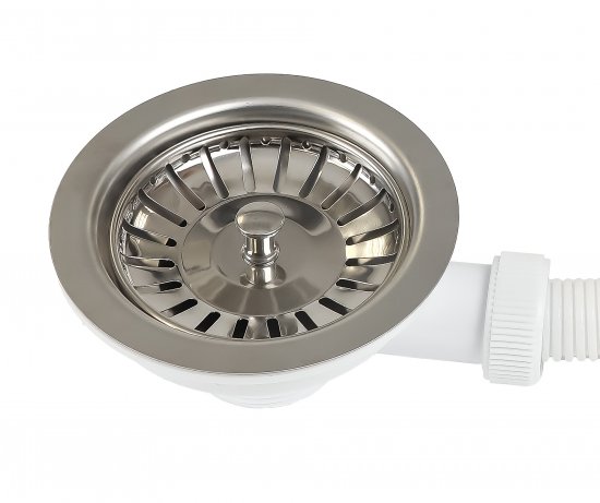 Выпуск Equation для мойки ø90 мм с переливом